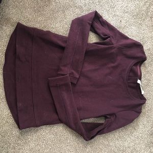 Lululemon Maroon Crew Neck women’s 4